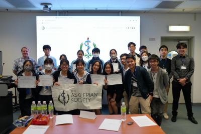 Let’s Celebrate!  A-School Won the 1st Champion in the Public Health Pitchathon 2024!