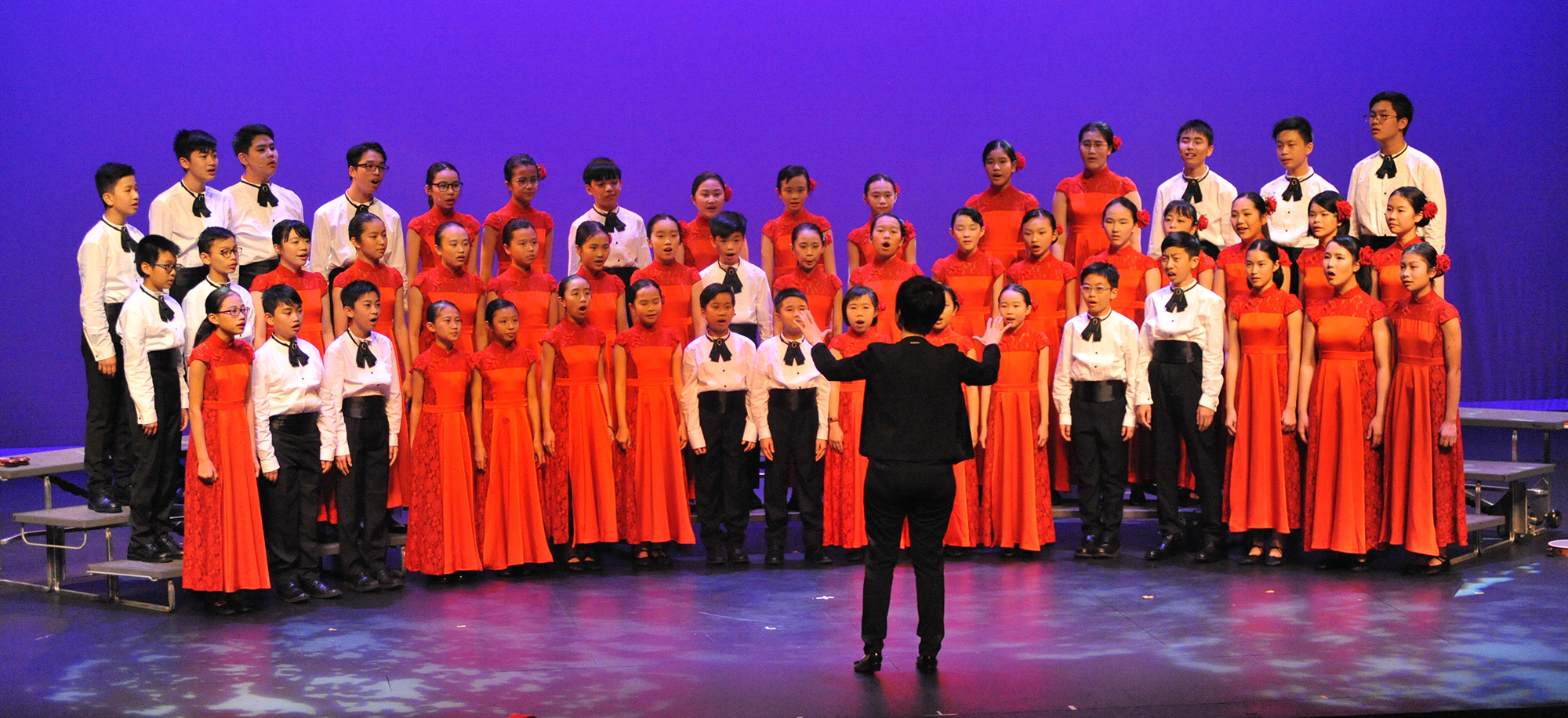 Concert Choir performance in Varity Show in Hong Kong Baptist University AC Hall