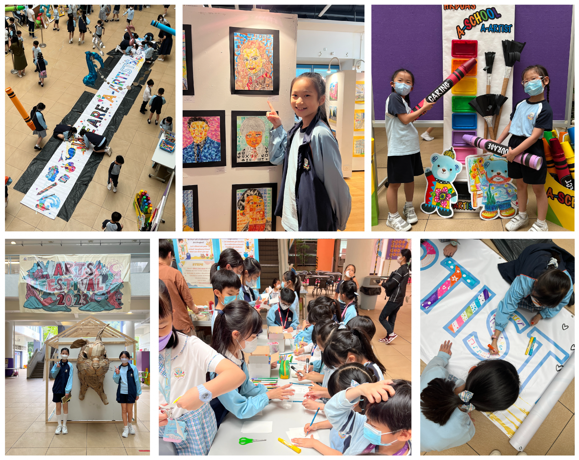 Arts Festival with Middle School Exhibition